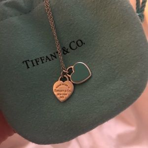 Mini Double Heart Tag Pendant “Return to Tiffany”